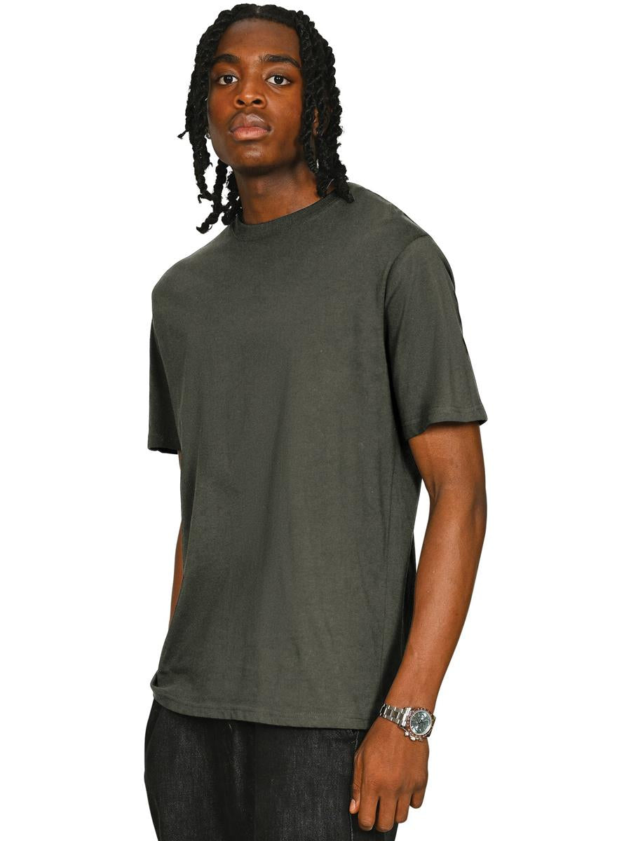 Ringspun Combed 180 Acid Wash Core T — Faded Khaki Olive