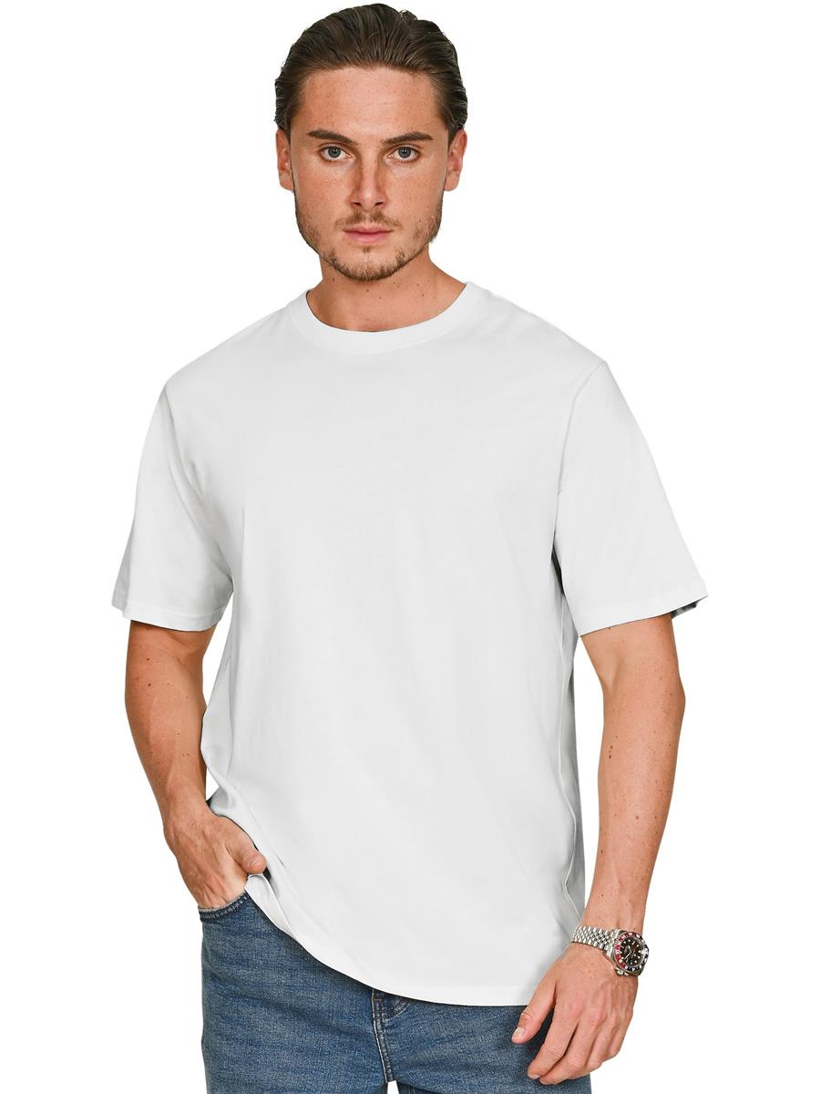 Ringspun Combed 180 Acid Wash Core T — Faded White