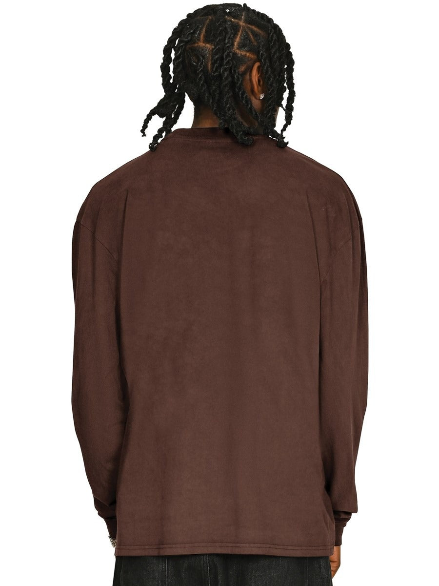 Core Combed 180 Acid Oversize Fit Extended Neck L/S Tee Adult