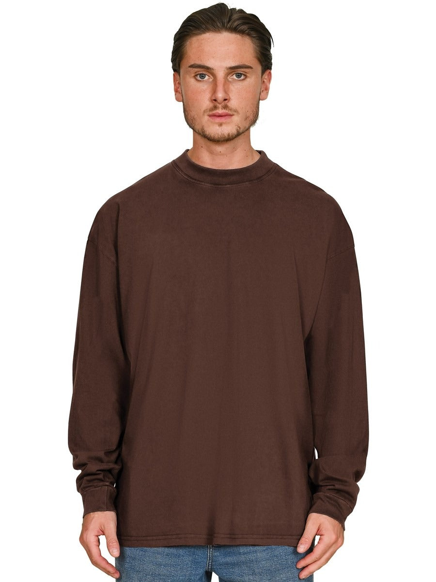 Core Combed 180 Acid Oversize Fit Extended Neck L/S Tee Tall Adult