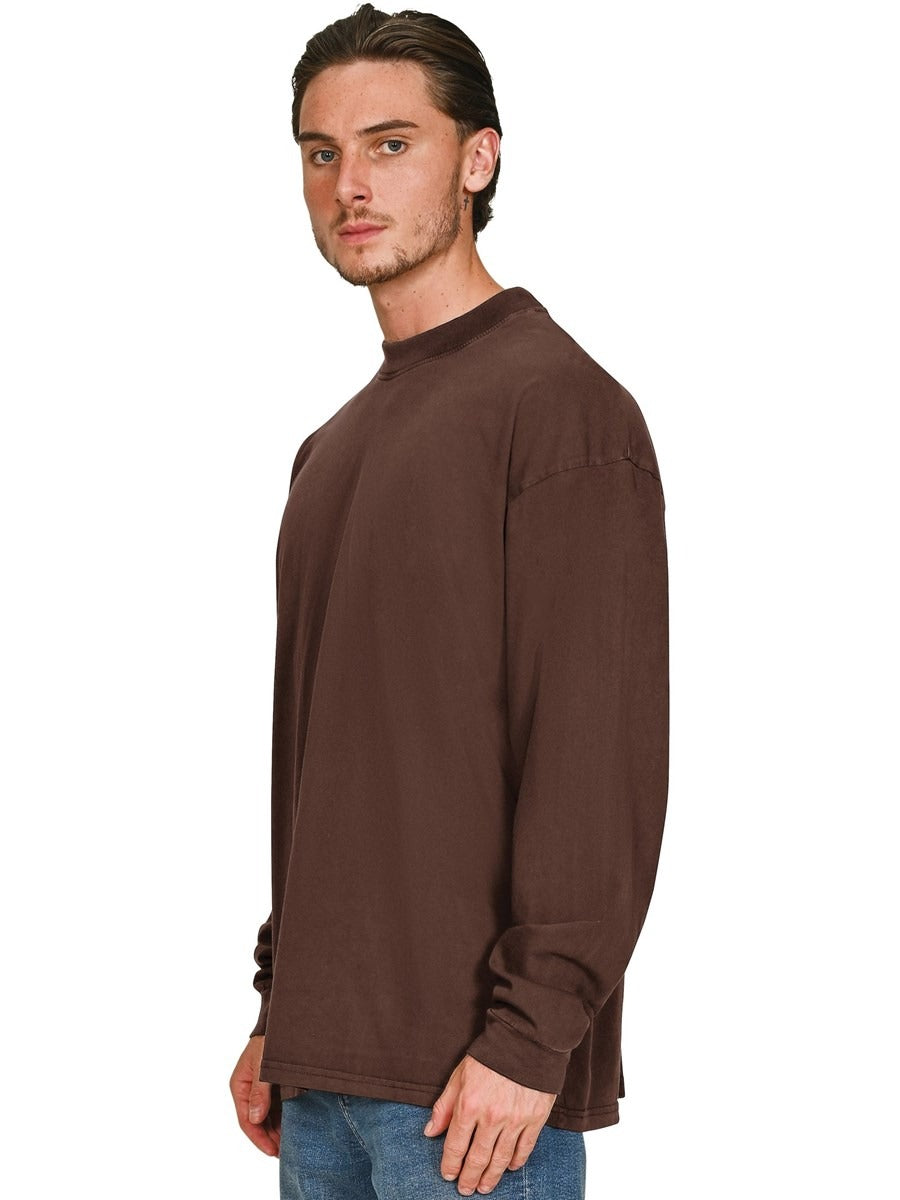Core Combed 180 Acid Oversize Fit Extended Neck L/S Tee Tall Adult
