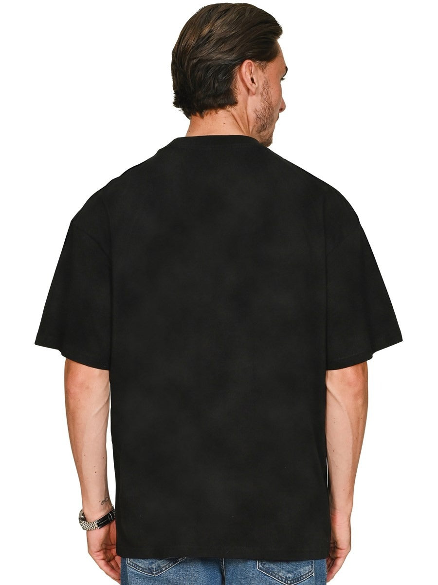Premium Combed 220 Acid Oversize Fit Extended Neck Tee Adult