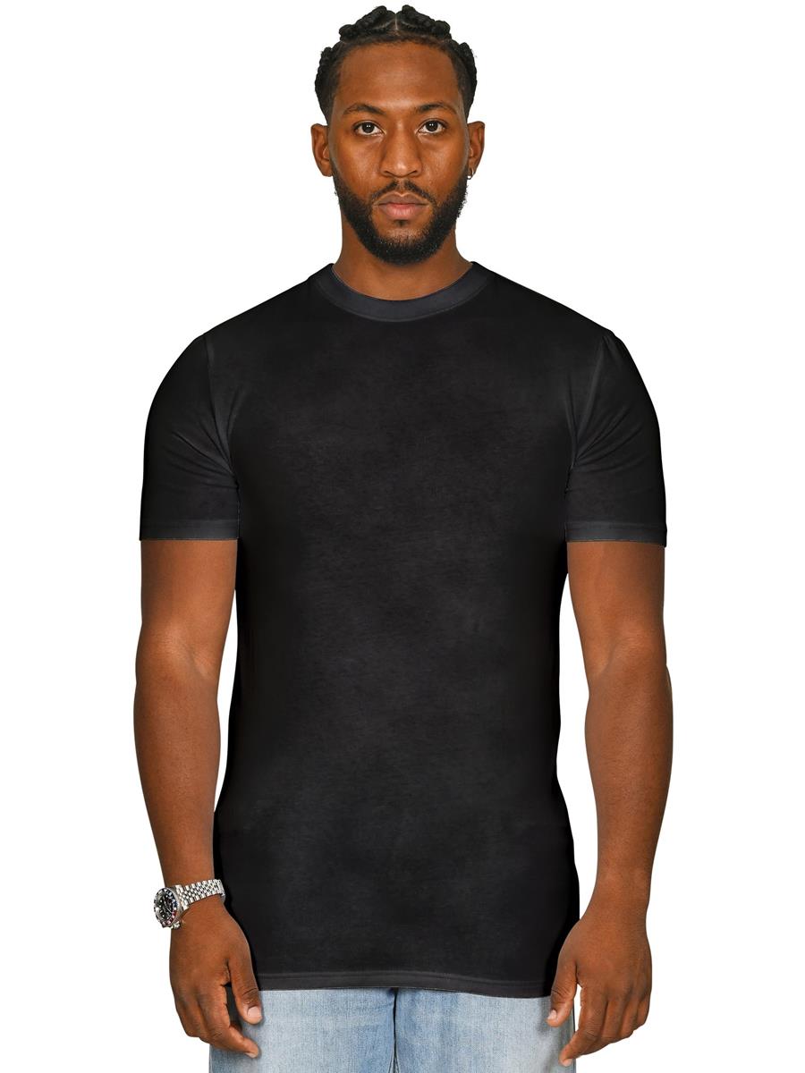 Ringspun Combed 180 Acid Wash Muscle T — Acid Black