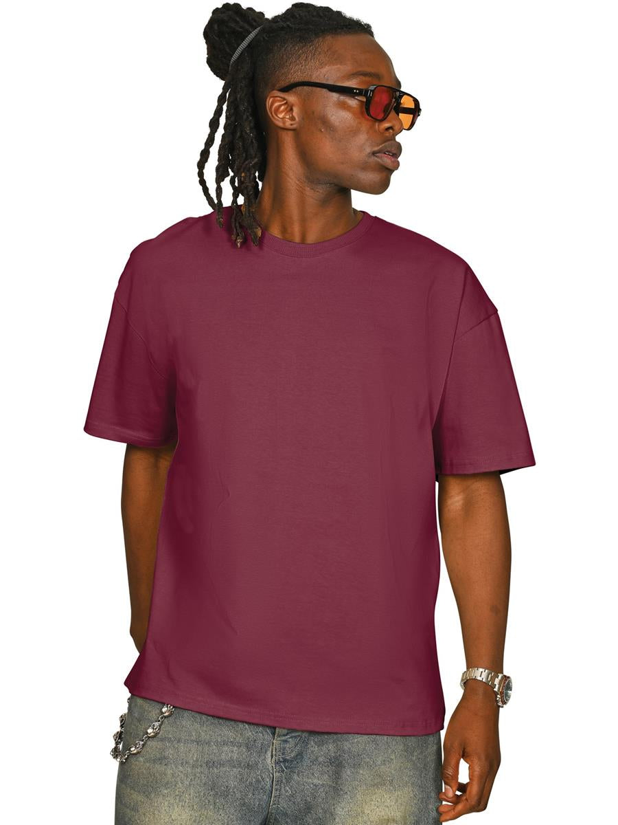 Supreme Organic Combed 350 Oversize T — Burgundy