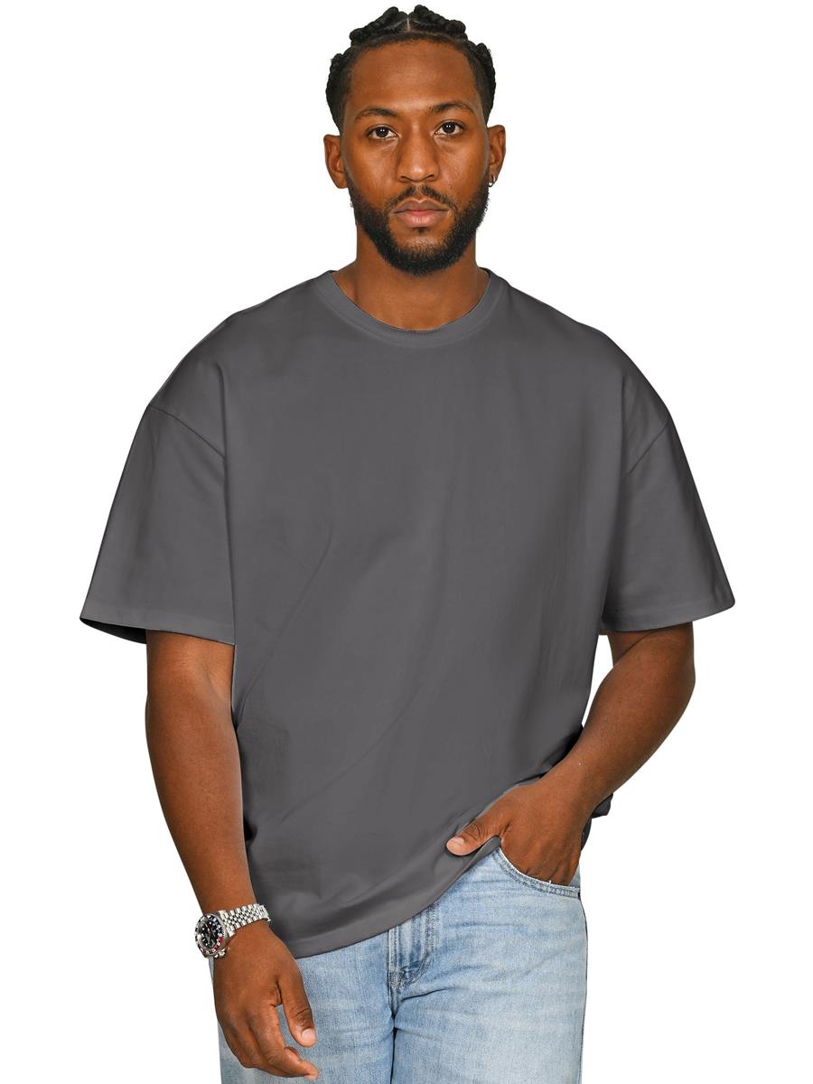 Supreme Organic Combed 350 Oversize T — Charcoal