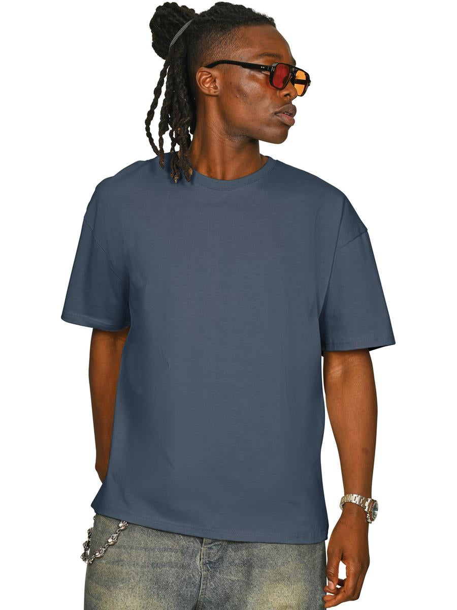 Supreme Organic Combed 350 Oversize T — Petrol Blue