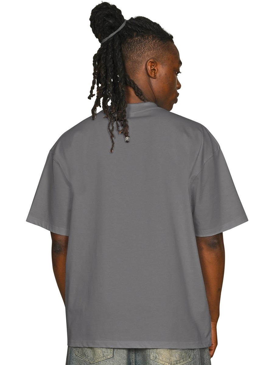 Supreme Organic Combed 350 Oversize Fit Extended Neck Tee Adult