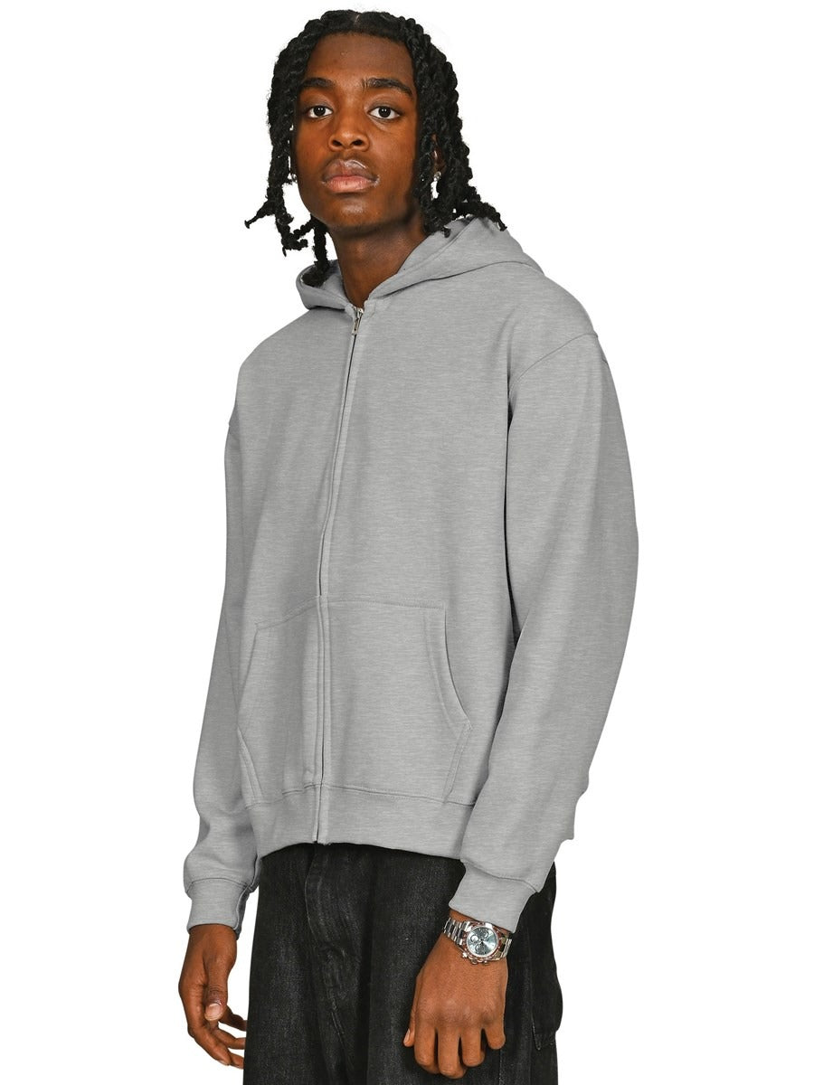 Premium Combed 330 Boxy Oversize Fit Zip Hood Tall Adult