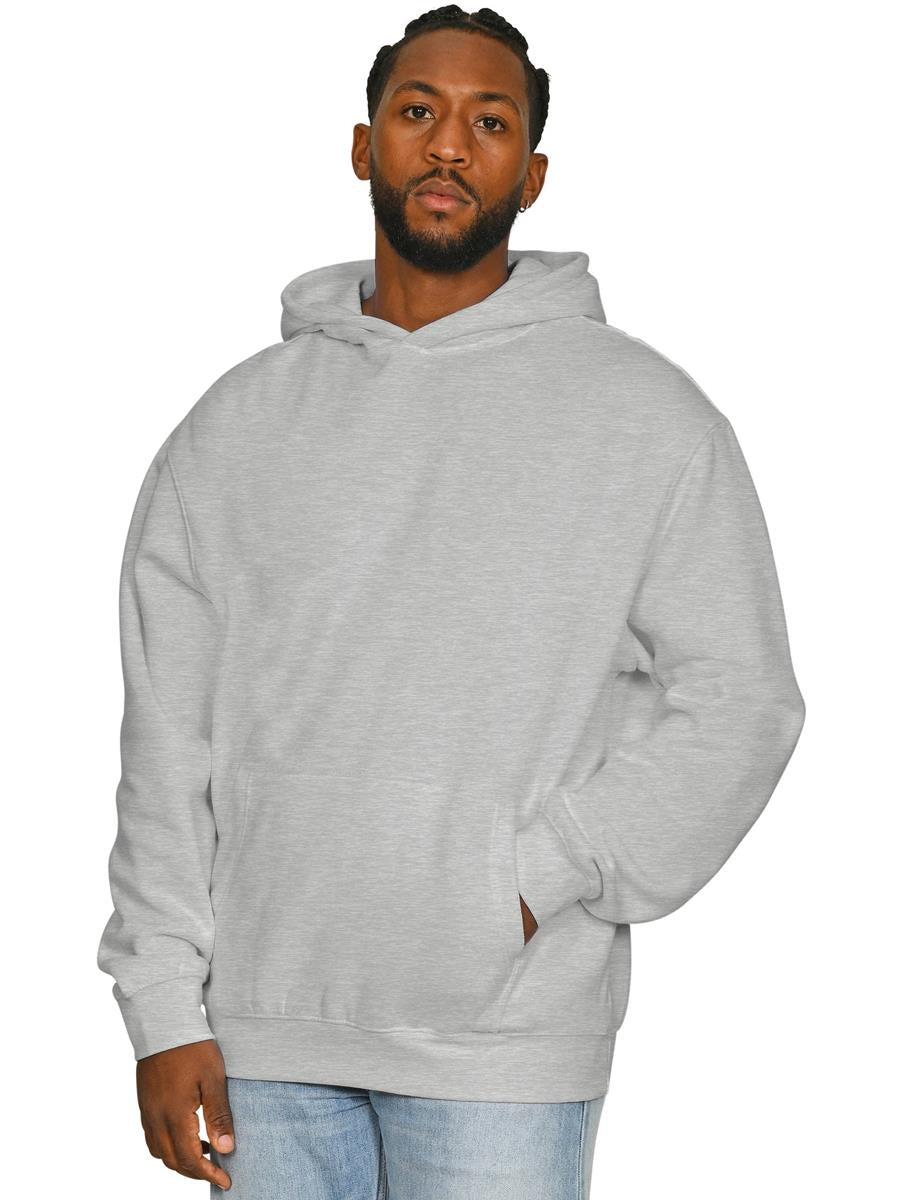 Premium Combed 330 Oversize Hood Tall — Ash Grey