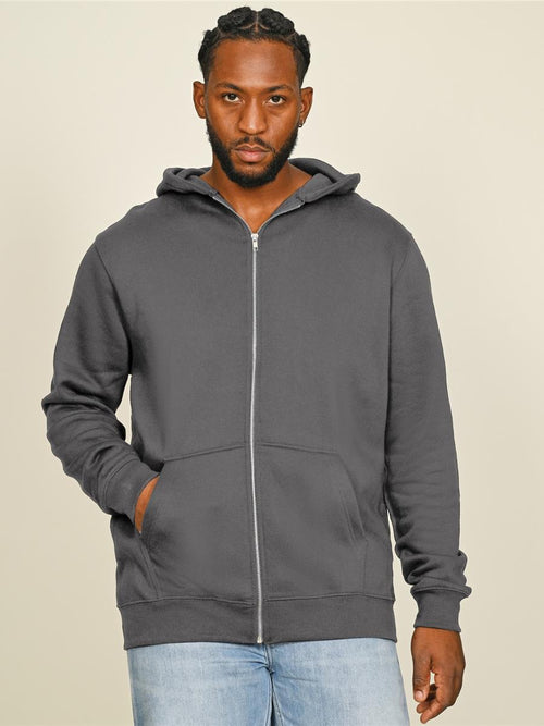 Premium Combed 280 Boxy Oversize Zip Hood Tall