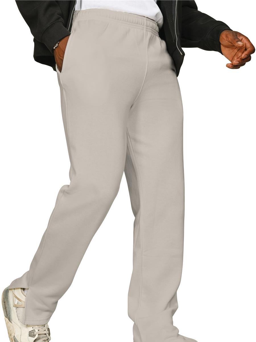 Premium Combed Core 280 Split Hem Jogpant Tall — Stone