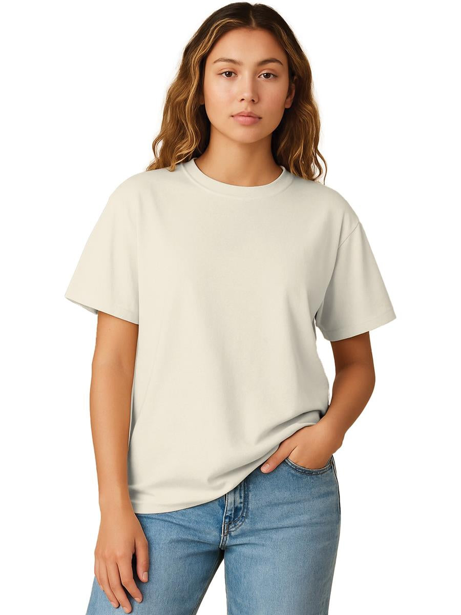 Ringspun Combed 180 Oversize T Ladies — Ecru