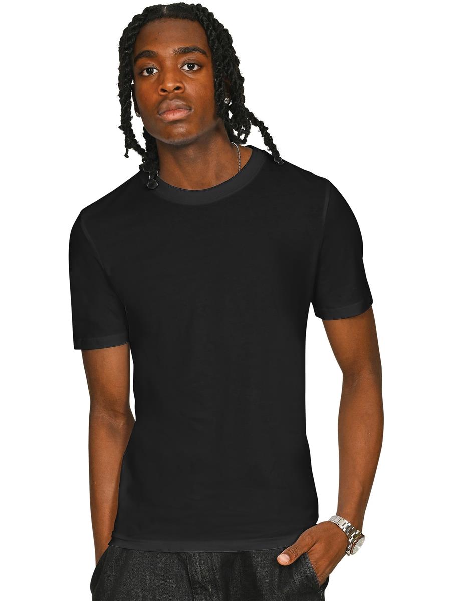 Ringspun Combed 180 Muscle T — Black