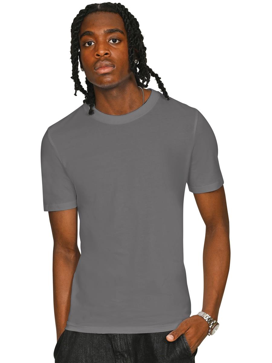 Ringspun Combed 180 Muscle T — Charcoal