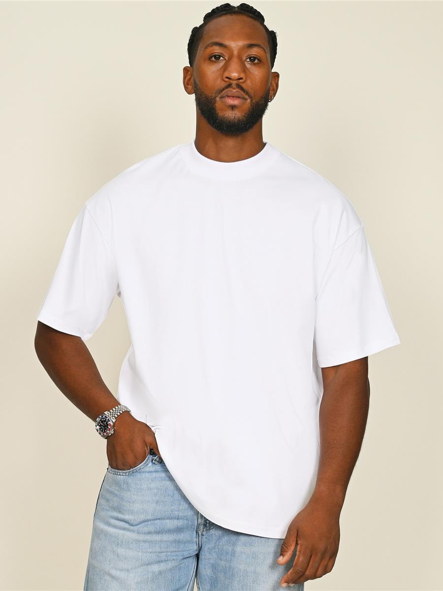 Ringspun Combed 240 Oversize Extended Neck Interlock Tall T