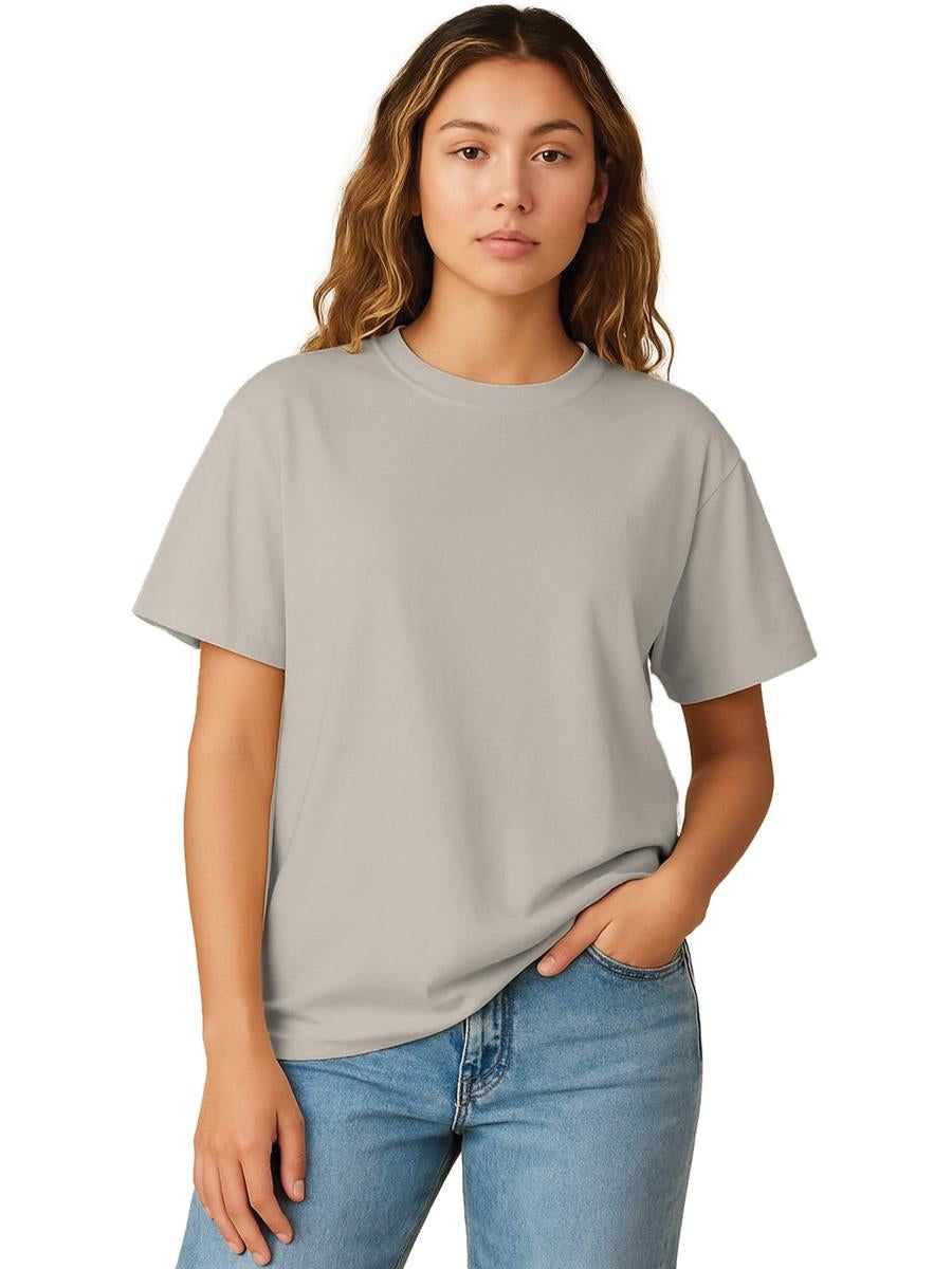 Ringspun Combed 180 Oversize T Ladies — Stone