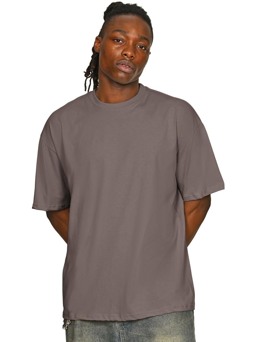 Ringspun Combed 180 Oversize T — Taupe