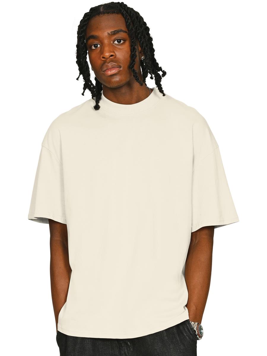 Ringspun Core 150 Oversize Extended Neck T — Ecru