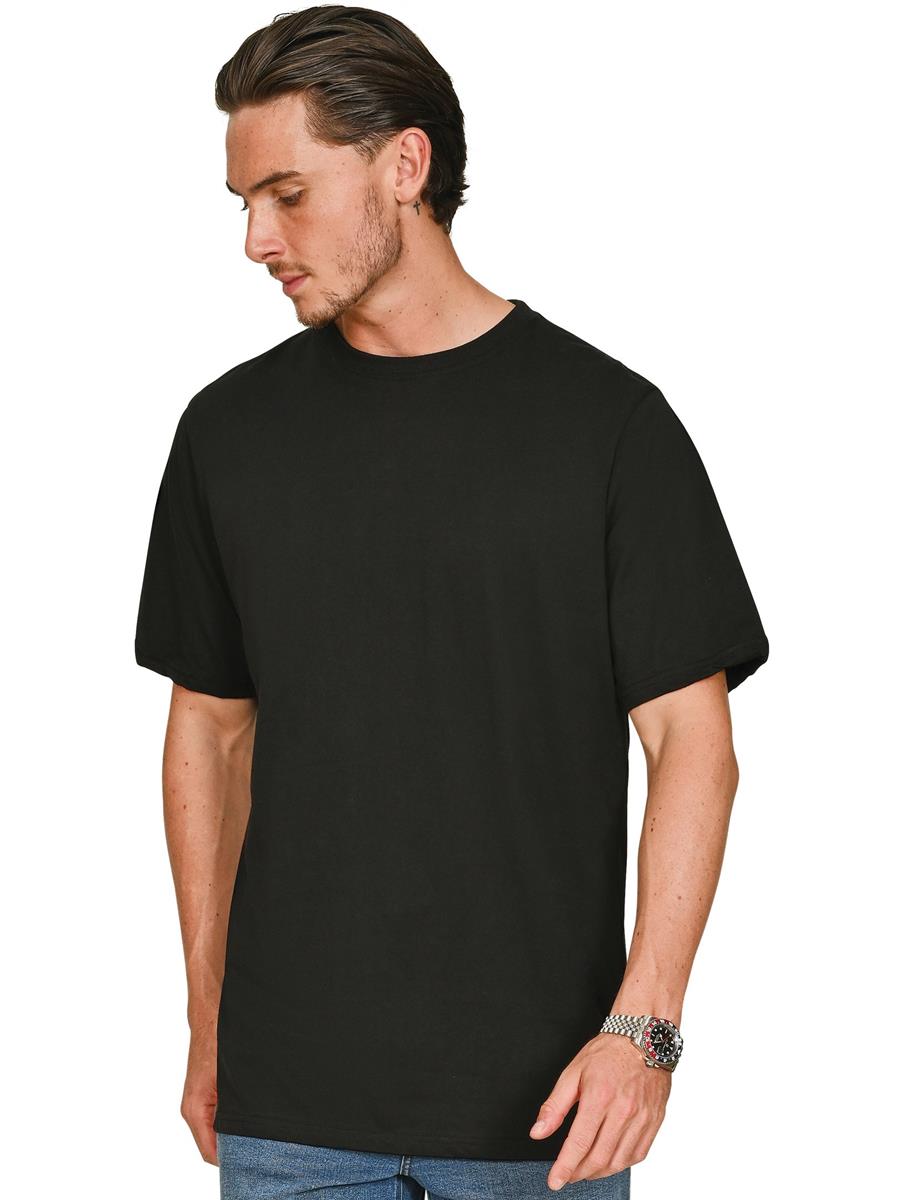 Ringspun Combed Core 180 Tall T — Black