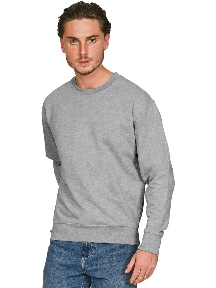 Premium Combed Core 280 Sweatshirt Tall — Ash Grey