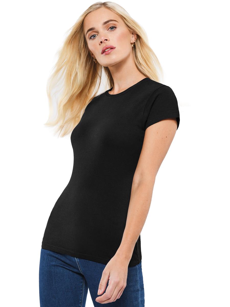 Casual Ringspun Classic T 150 Ladies — Black