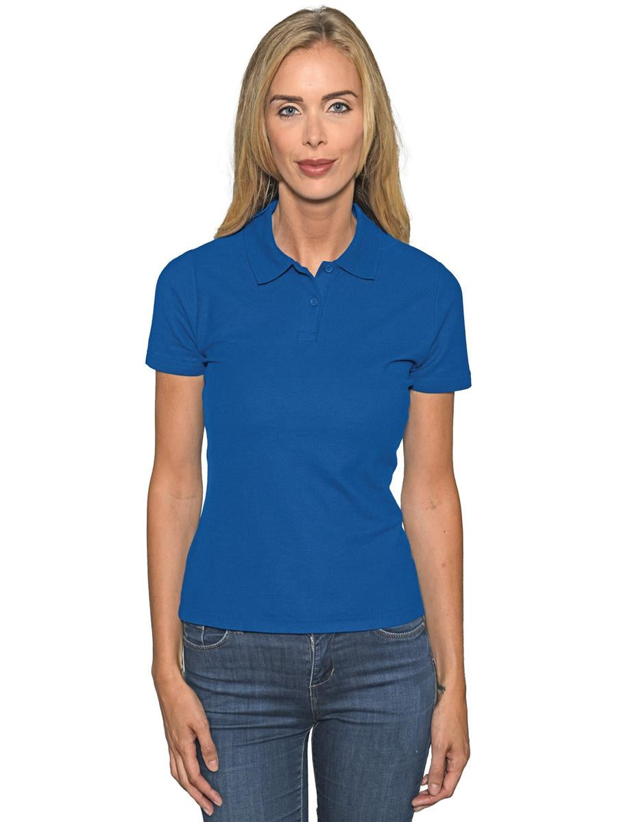 Pique Polo 190gm Ladies — Royal
