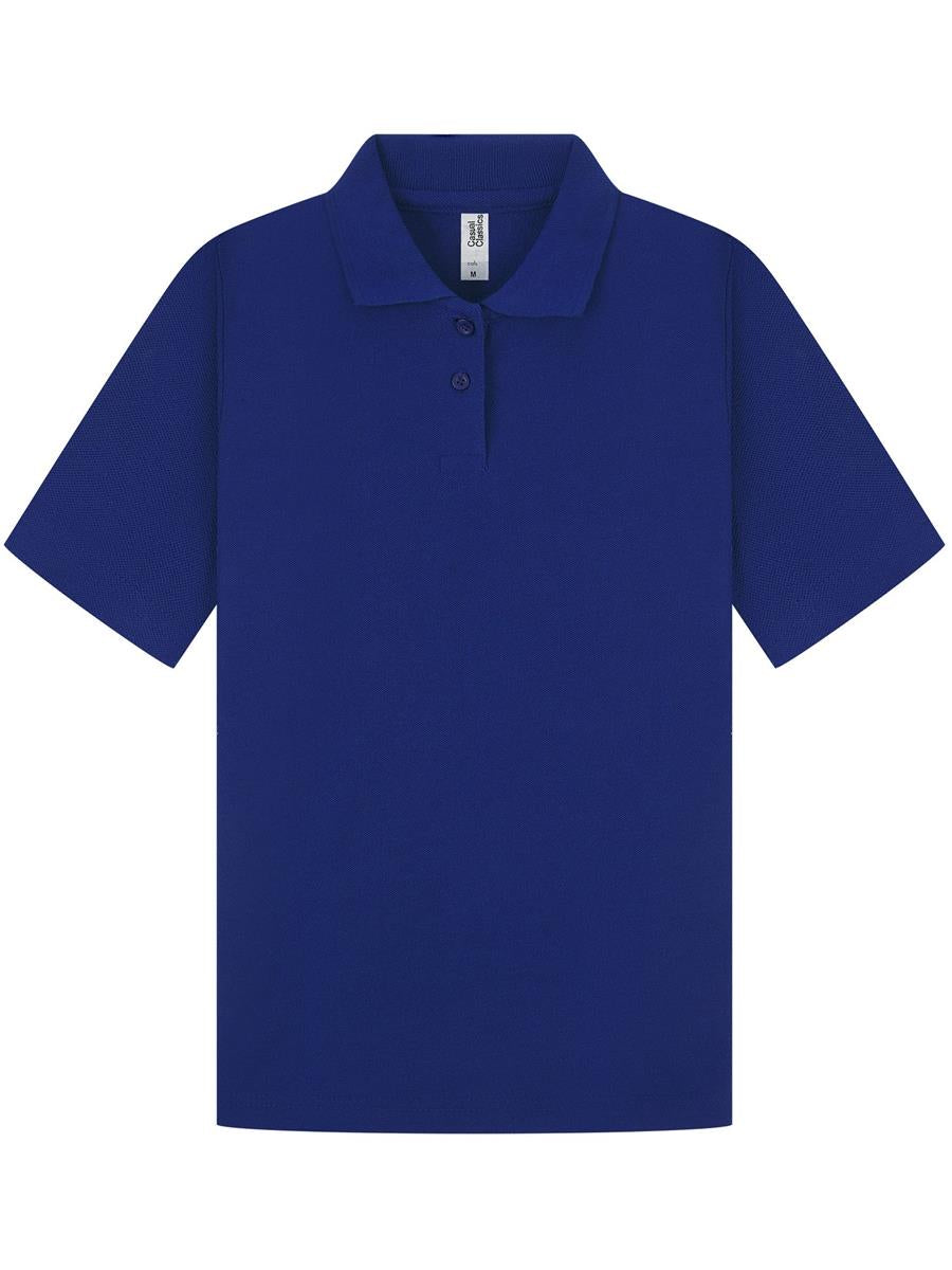 Pique Polo 190gm Ladies — Cobalt