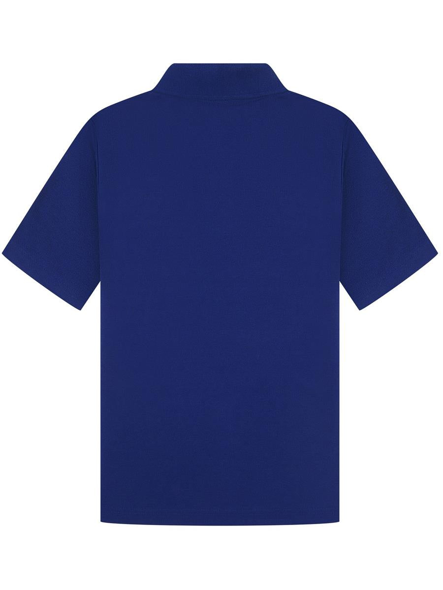 Pique Polo 190gm Kids — Cobalt