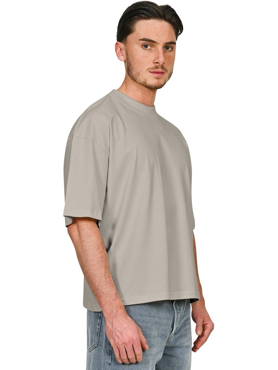 Premium Combed 220 Boxy Oversize Fit Extended Neck Tee Adult