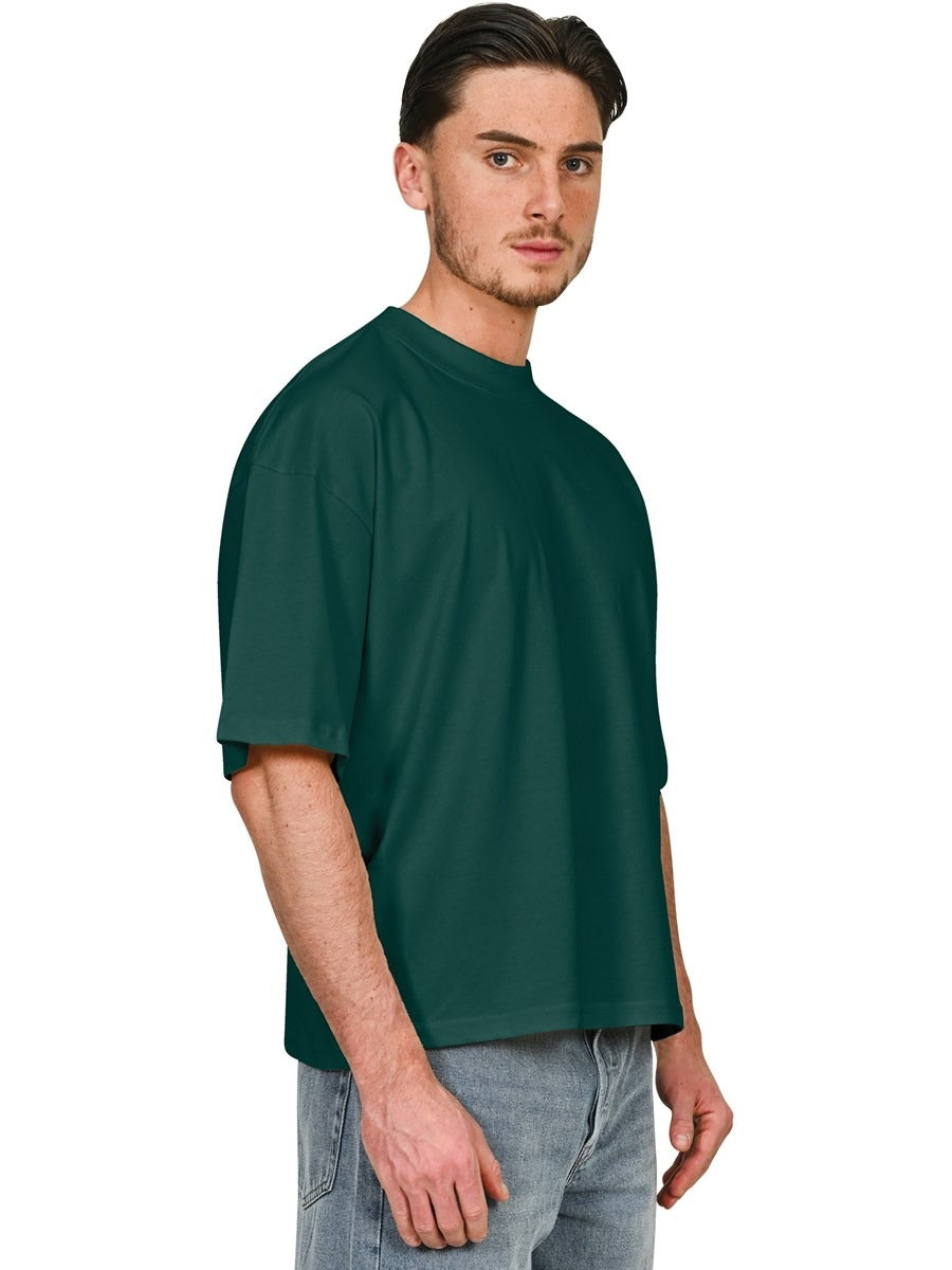 Premium Combed 220 Boxy Oversize Fit Extended Neck Tee Adult