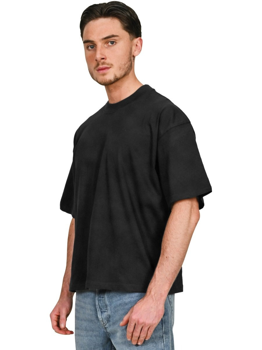 Premium Combed 220 Acid Boxy Oversize Fit Extended Neck Tee Adult