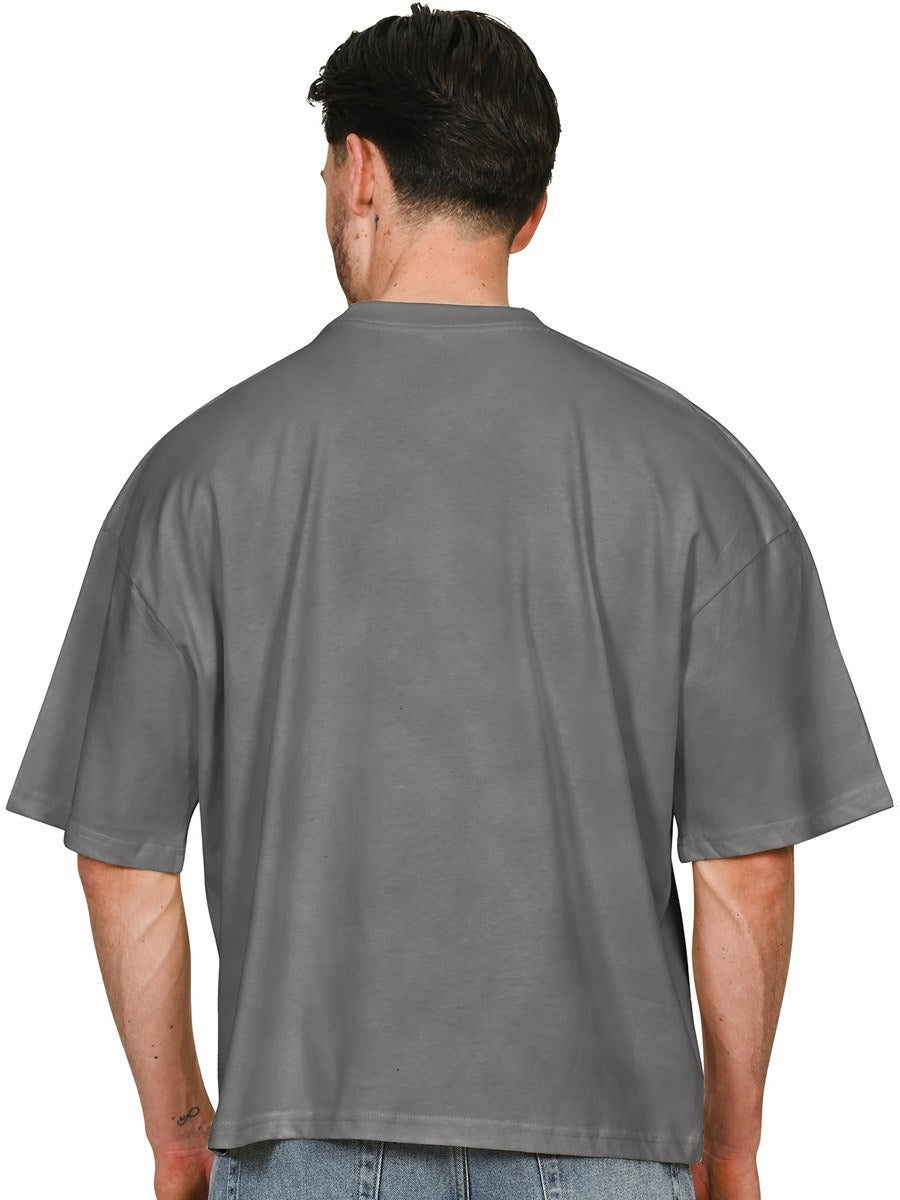 Premium Combed 220 Acid Boxy Oversize Fit Extended Neck Tee Adult