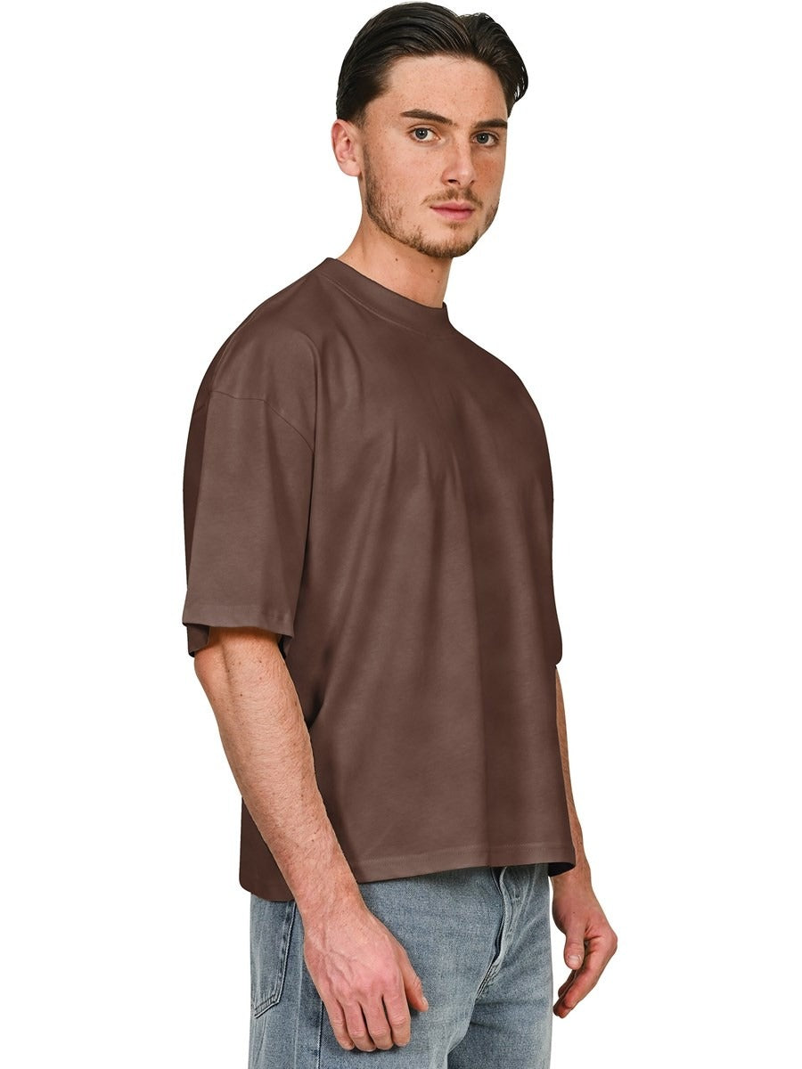 Premium Combed 220 Acid Boxy Oversize Fit Extended Neck Tee Adult