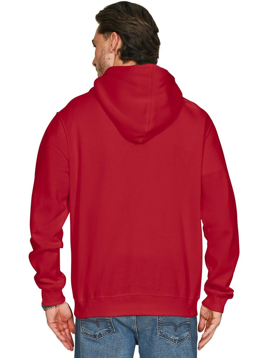 Premium Combed 280 Core Hood — Red
