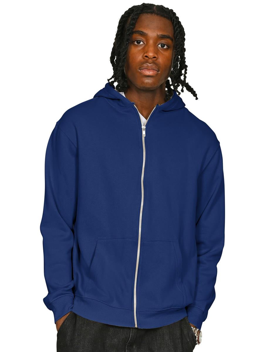 Premium Combed Core 280 Zip Hood — Cobalt