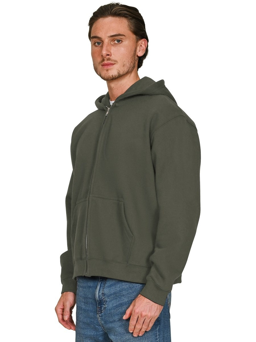 Premium Combed 450 Boxy Oversize Fit Zip Hood Adult