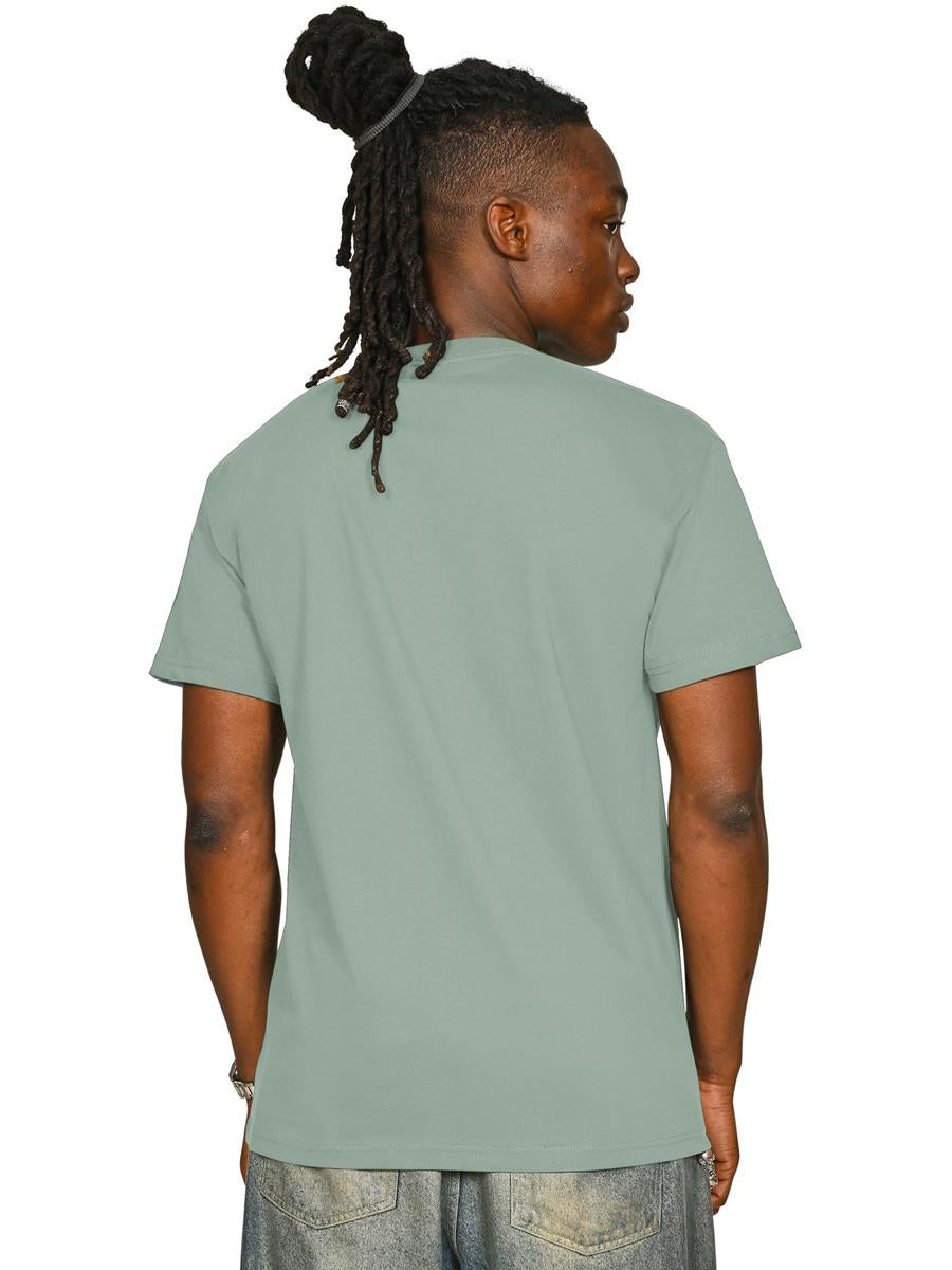 Core Organic Combed 180 Regular Fit Tee — Sage