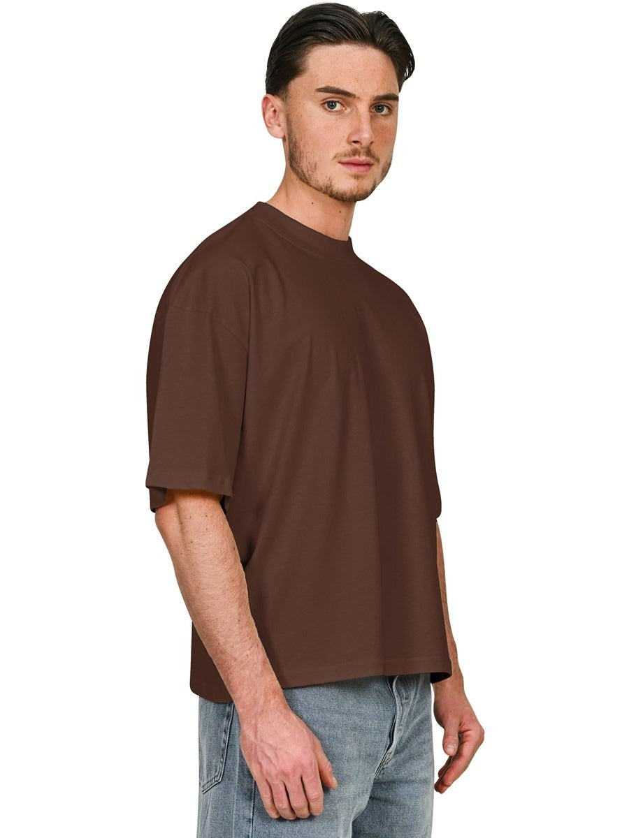 Premium Combed 220 Boxy Oversize Fit Extended Neck Tee Adult