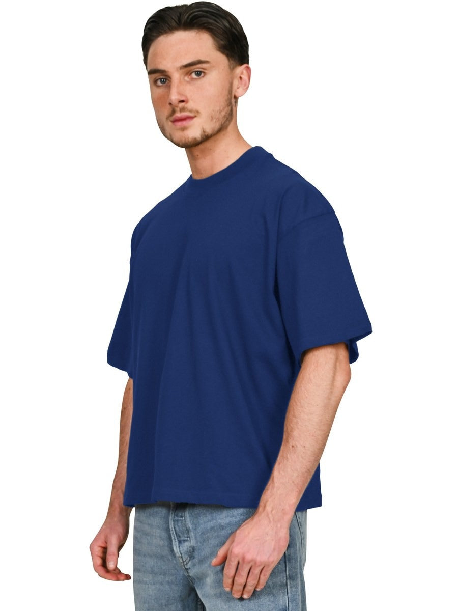 Premium Combed 220 Boxy Oversize Fit Extended Neck Tee Adult