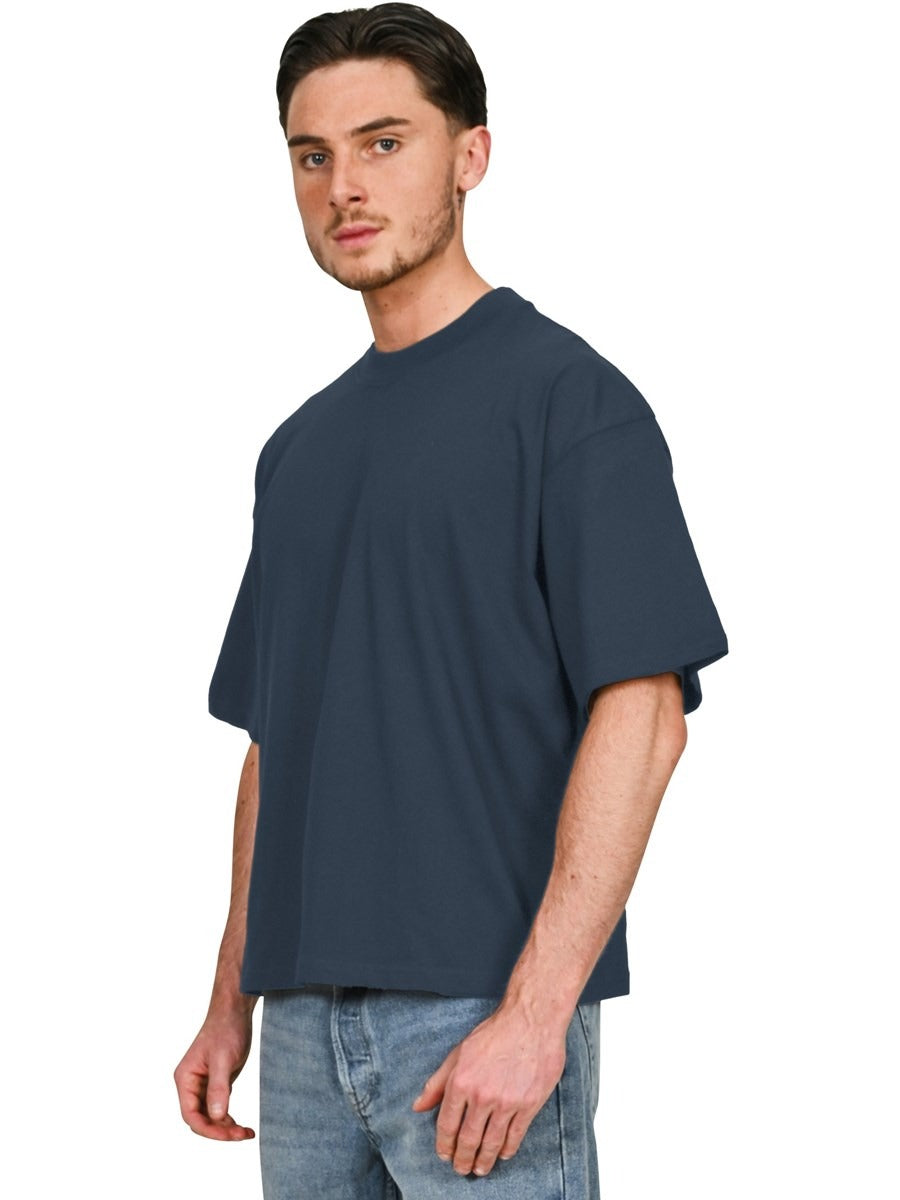 Premium Combed 220 Boxy Oversize Fit Extended Neck Tee Adult