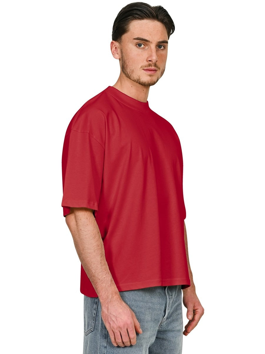 Premium Combed 220 Boxy Oversize Fit Extended Neck Tee Adult