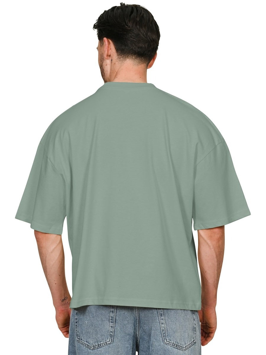 Premium Combed 220 Boxy Oversize Fit Extended Neck Tee Adult