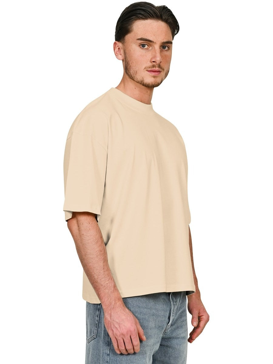 Premium Combed 220 Boxy Oversize Fit Extended Neck Tee Adult