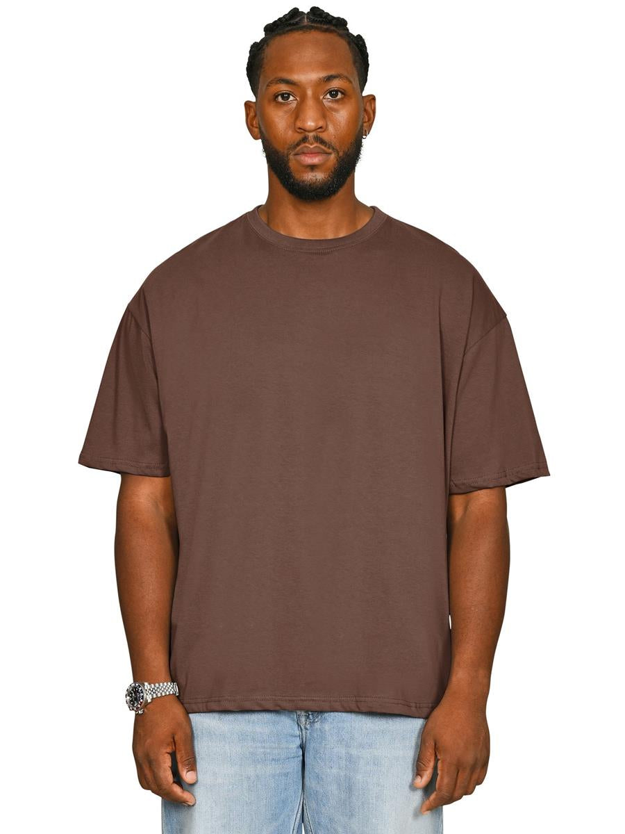Ringspun Combed 180 Oversize T — Chocolate