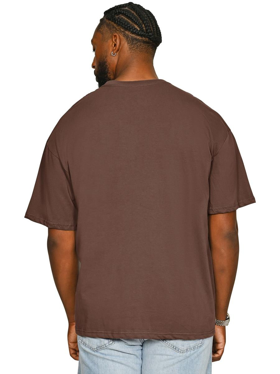 Ringspun Combed 180 Oversize T — Chocolate