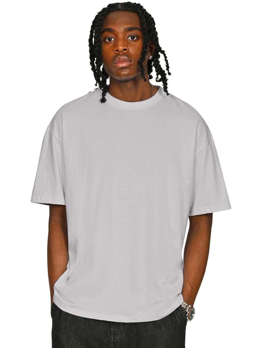 Ringspun Combed 180 Oversize T — Lunar Grey