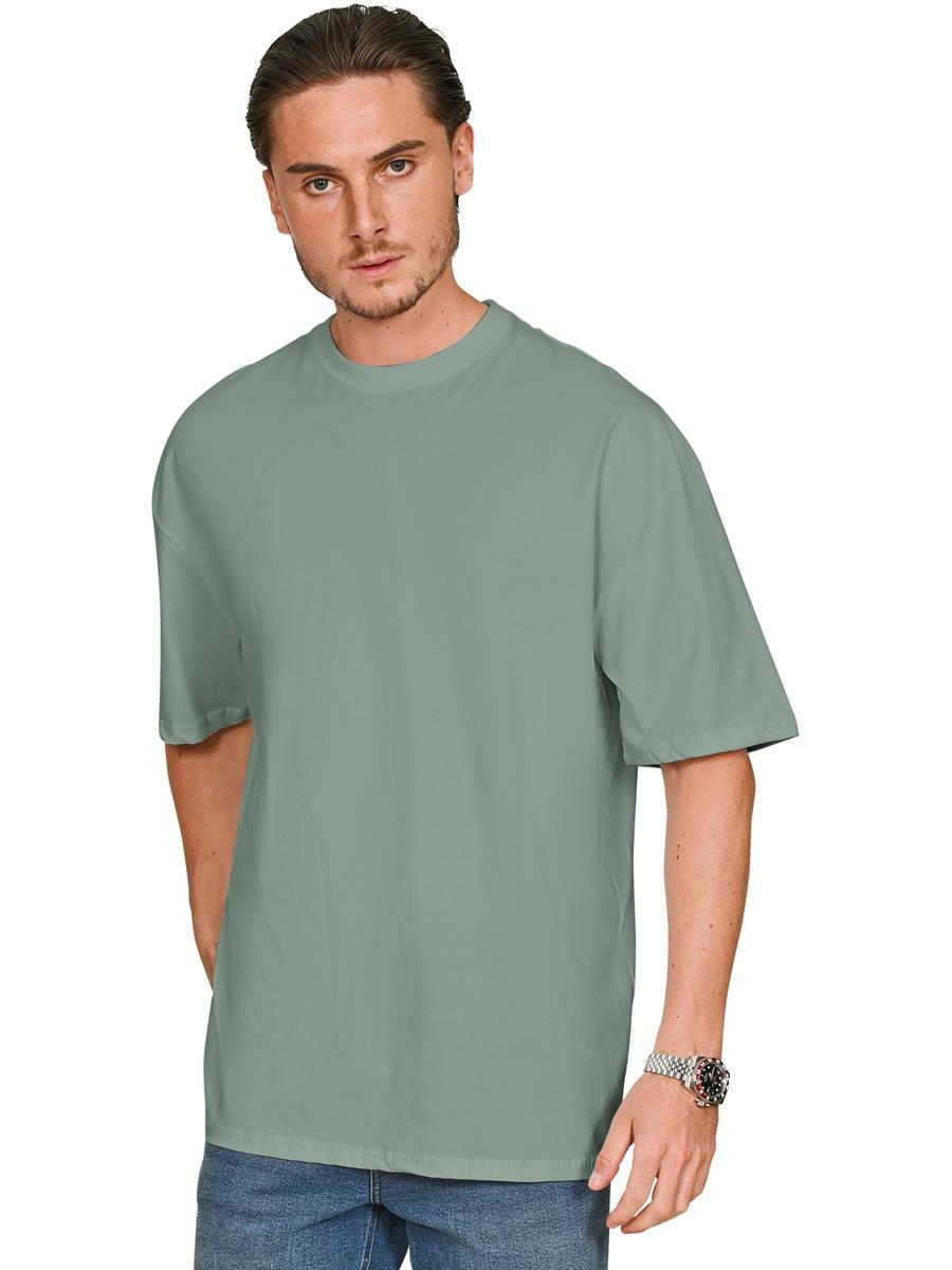 Ringspun Combed 180 Oversize Tall T — Sage