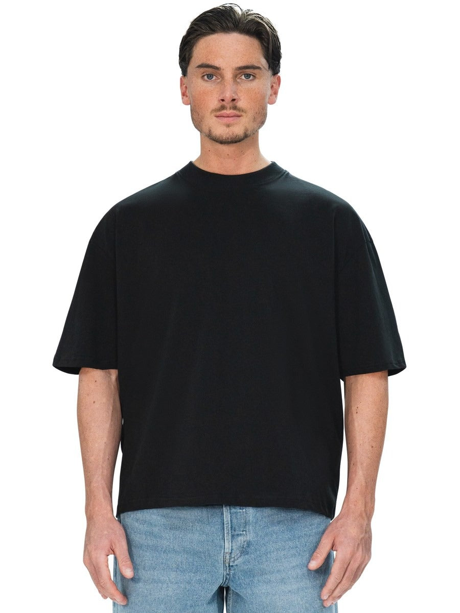 Premium Combed 220 Boxy Oversize Fit Extended Neck Tee Adult