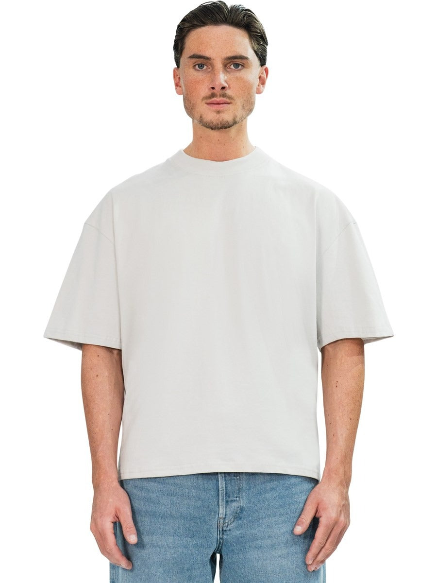 Premium Combed 220 Boxy Oversize Fit Extended Neck Tee Adult