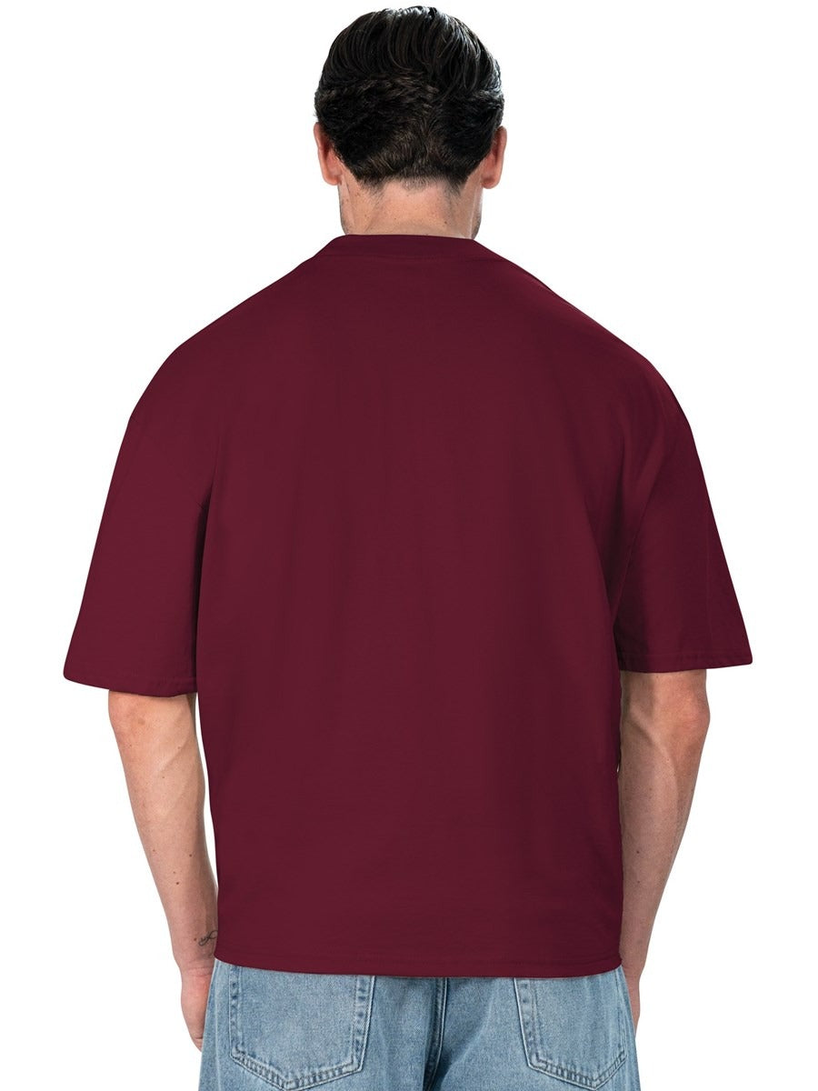 Premium Combed 220 Boxy Oversize Fit Extended Neck Tee Adult